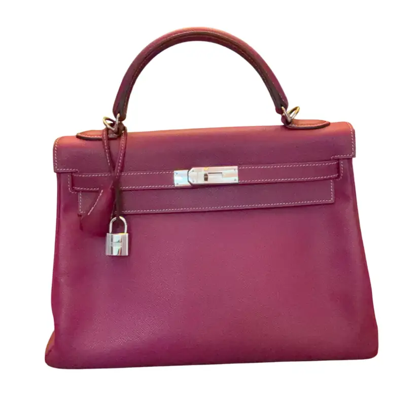 Hermes Kelly 32 Candy Edition, Tosca/Rose Tyrien