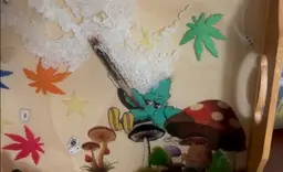 “Everything’s Smoking!” Bedside Tray