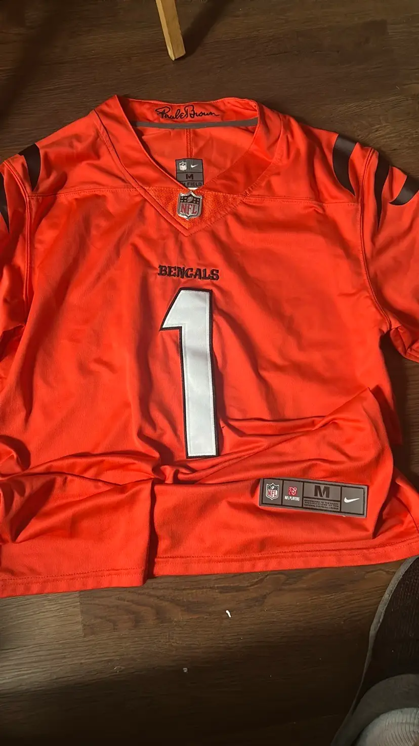 Cincinnati Bengals Orange Ja’marr Chase Medium Nike Jersey