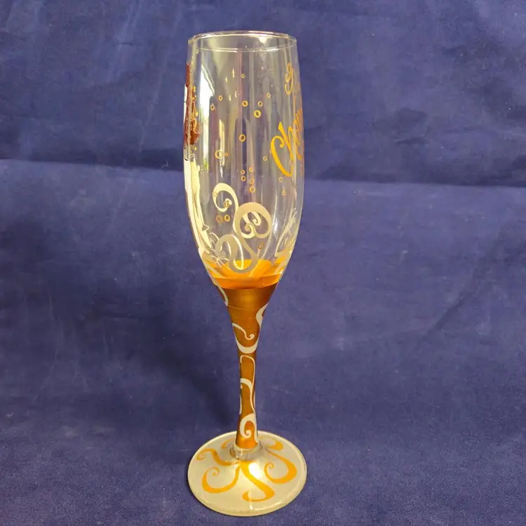 Hunnies & Hotties Champagne Girl Champagne Glass