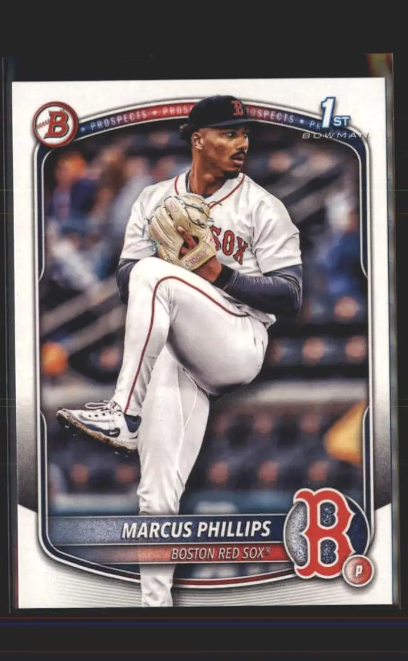 2025 Bowman Draft #BD-54 Marcus Phillips - (137) - Boston Red Sox