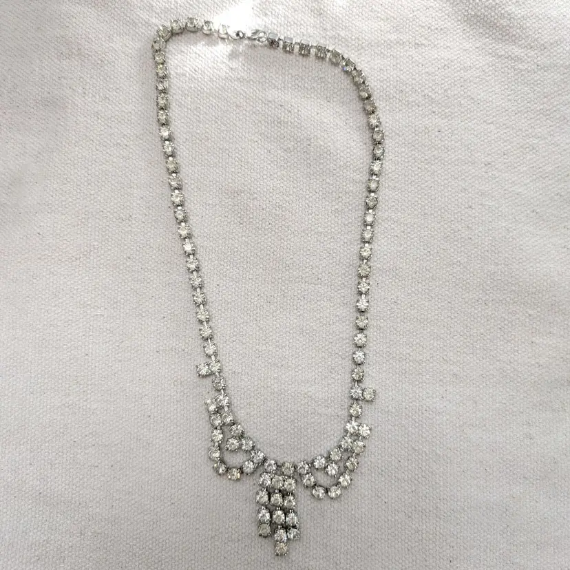 Vintage Rhinestone Necklace