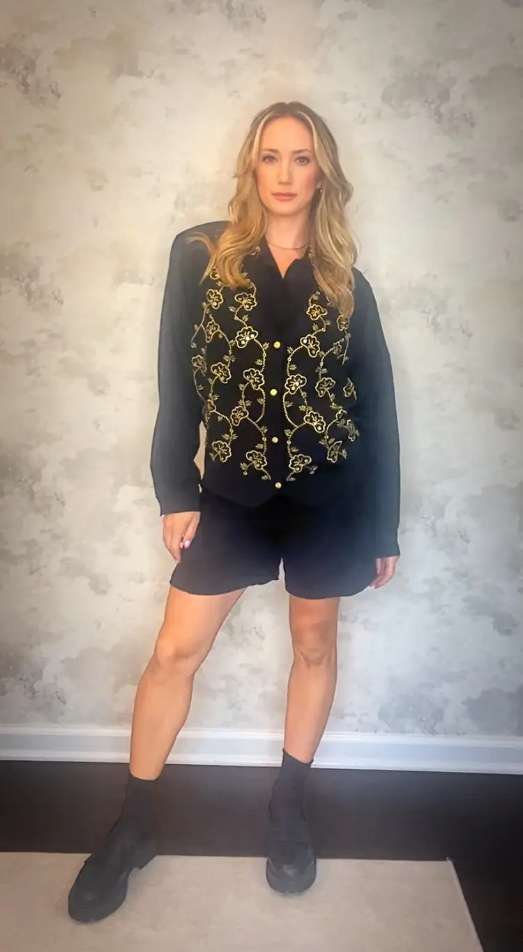 SELLECCA Vest Blouse