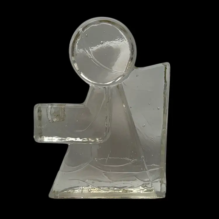 MCM Weisenthal Hutte Block Glass Angel