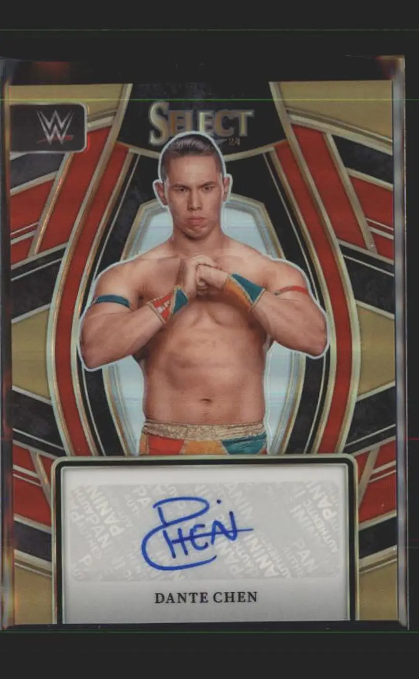 2024 Select WWE - Signature Selections Red #SL-DCH Dante Chen /99 - ( 137 ) -