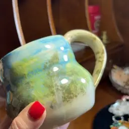 Signed Pottery Mug