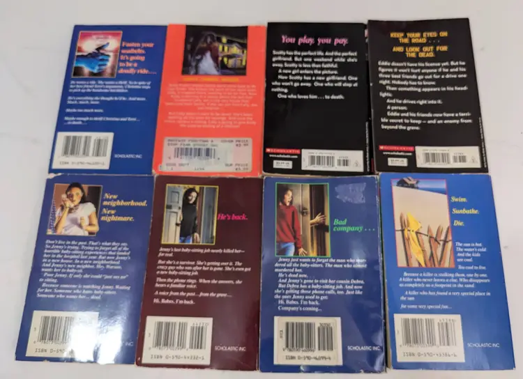 R.L. Stine 8 Book Lot (Paperback)