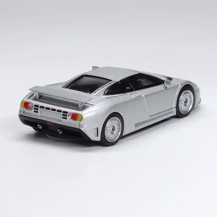 Mini GT Bugatti EB110 GT Grigio Chiaro #704
