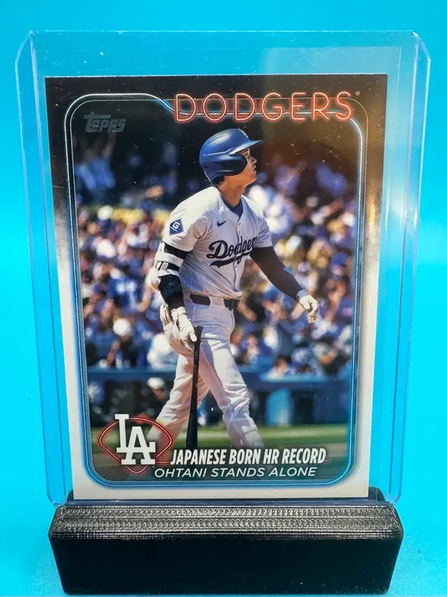 Shohei Ohtani Topps Update Japanese HR Record Los Angeles Dodgers