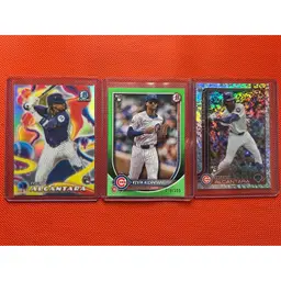 Kevin Alcantara Numbered & Refractor RC Player Lot