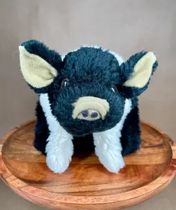 Country Critter Puppet - PIG Animal - Made in the USA - Plushie Toy Hand Puppet