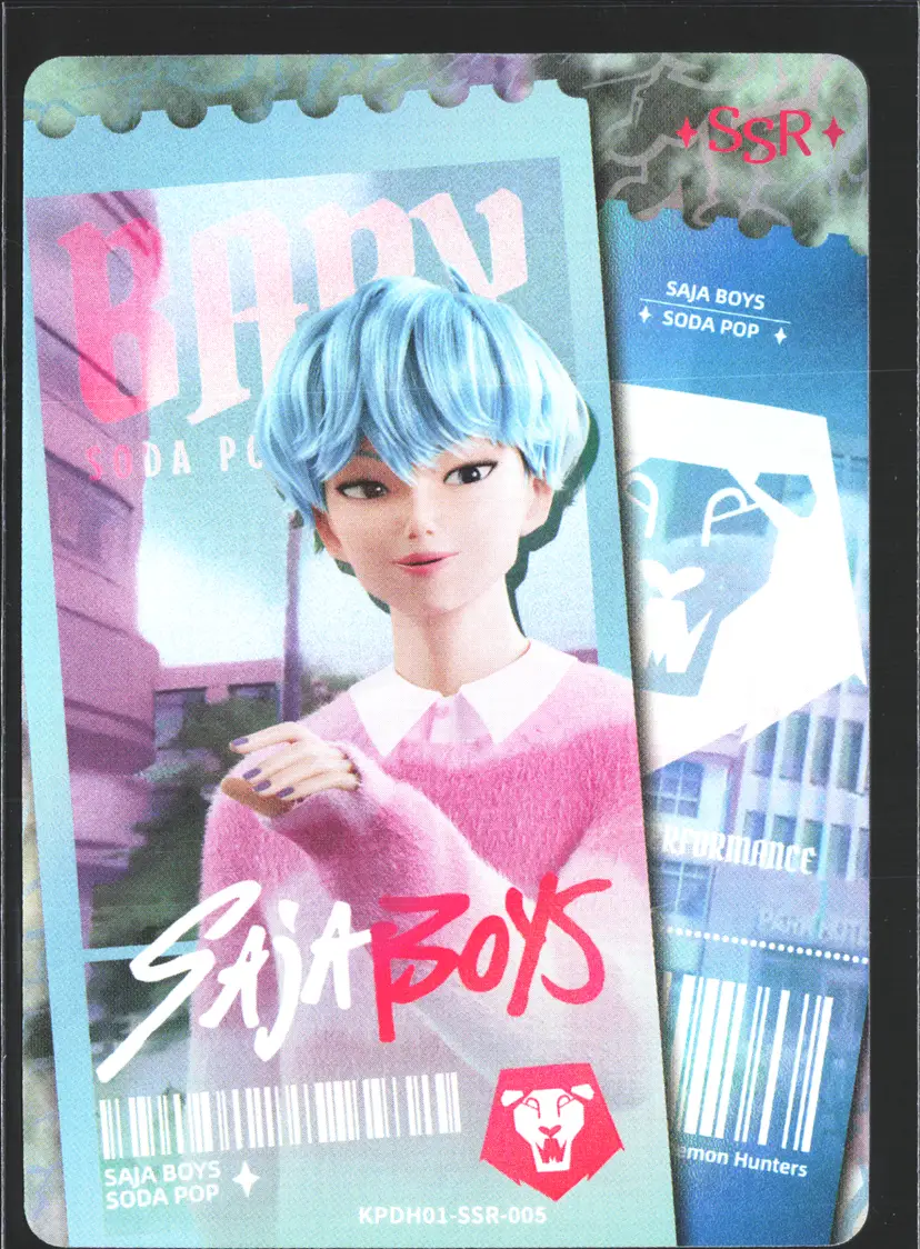 Baby Saja Boys Trading Card SSR Foil KPop Demon Hunters 2026 Kayou