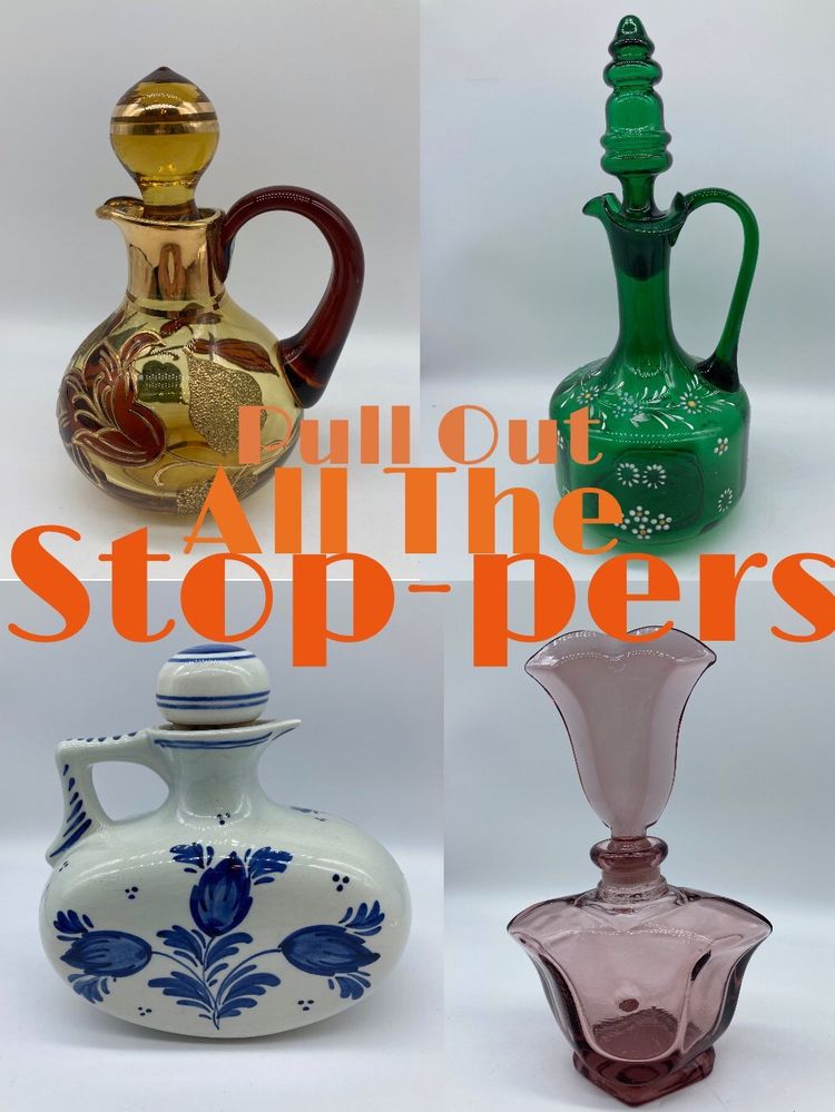 Cruets And Perfume Bottles For You To Drool Over