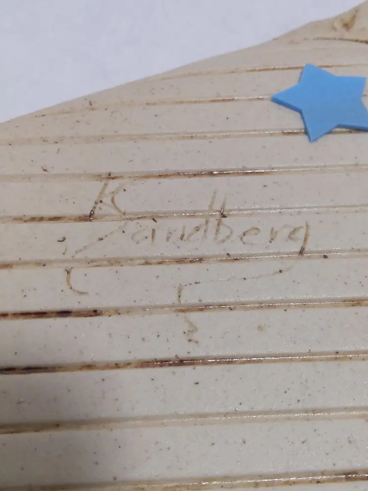 Unique Free-form Pottery Piece Dish Trinket Tray