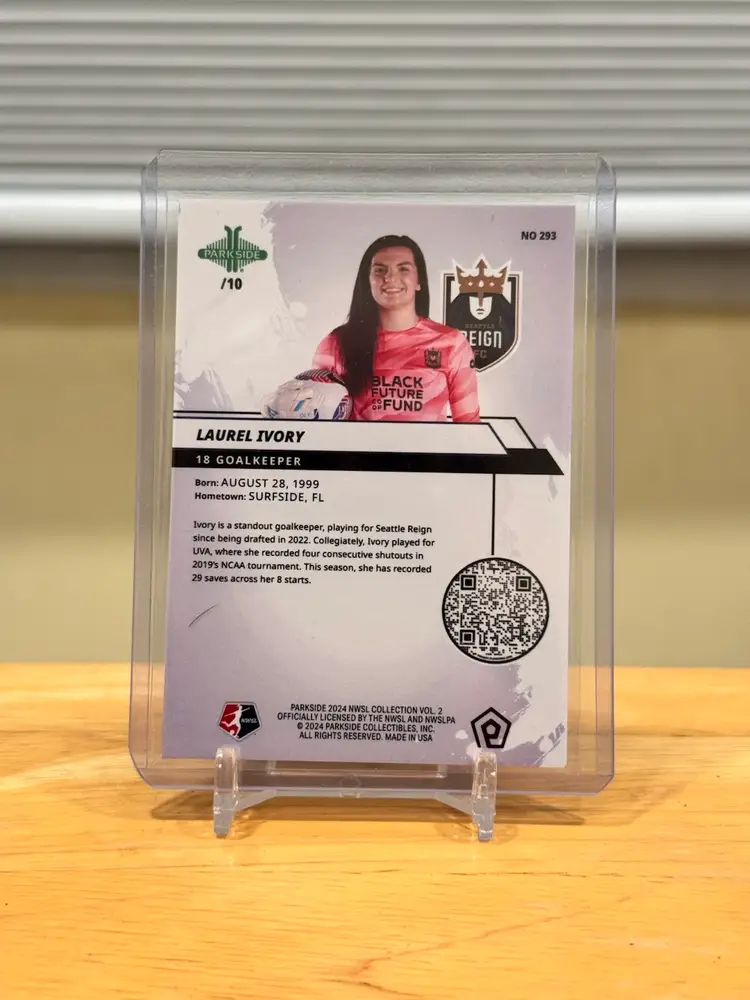 2024 Laurel Ivory - Purple Foil /10