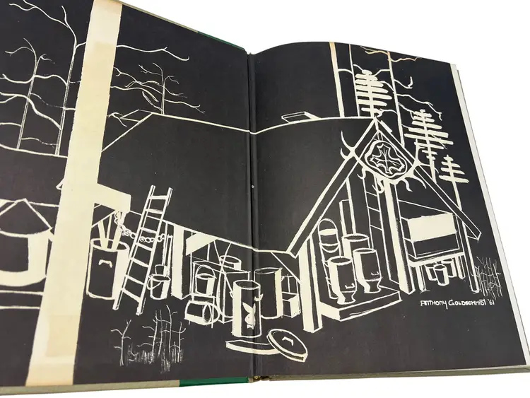 1961 1962 Berkshire School The Trail Yearbooks Sheffield MA Peter Kellogg Prep