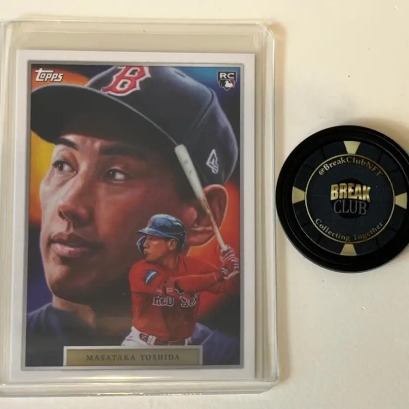 Masataka Yoshida RC Topps Game Within the Game Boston Red Sox
