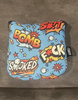 Cayce Golf Mallet Putter Headcover- Golf Sayings