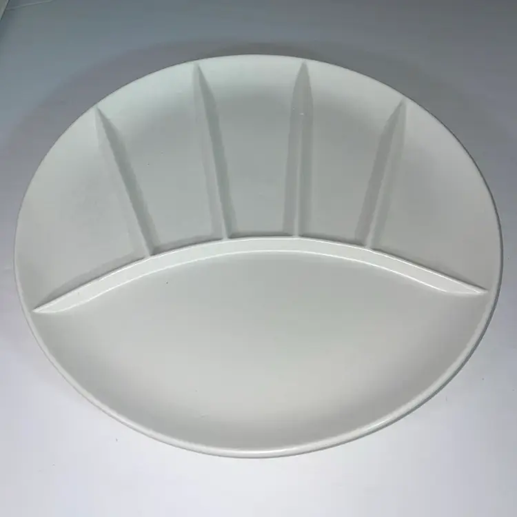 Lot Of 4 Japan Sushi Plates Vintage Fondue 9”