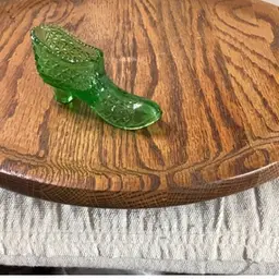 Dagenhart Glass Shoe Green