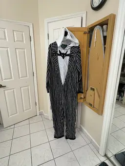 Jack Skellington PJ Costume 2XL
