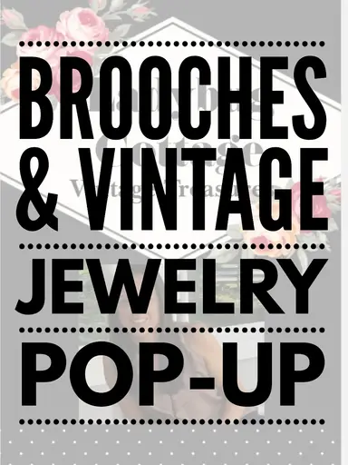 Let's Play... Brooches & Vintage Jewelry