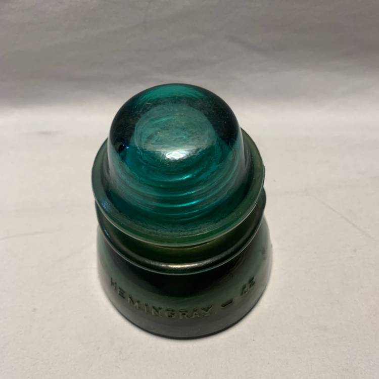 Light Blue electrical Insolator HEMINGRAY-42