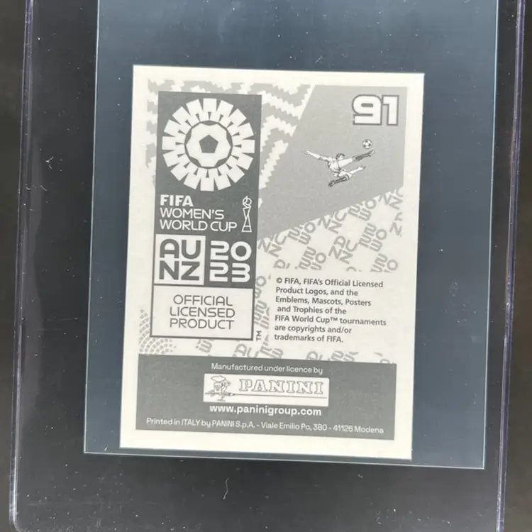 Courtney Brosnan 2023 Panini Women’s World Cup Sticker Ireland Soccer Card