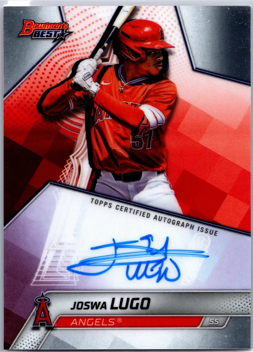 2025 Bowman's Best Joswa Lugo #B25-JLU Best of Auto Angels