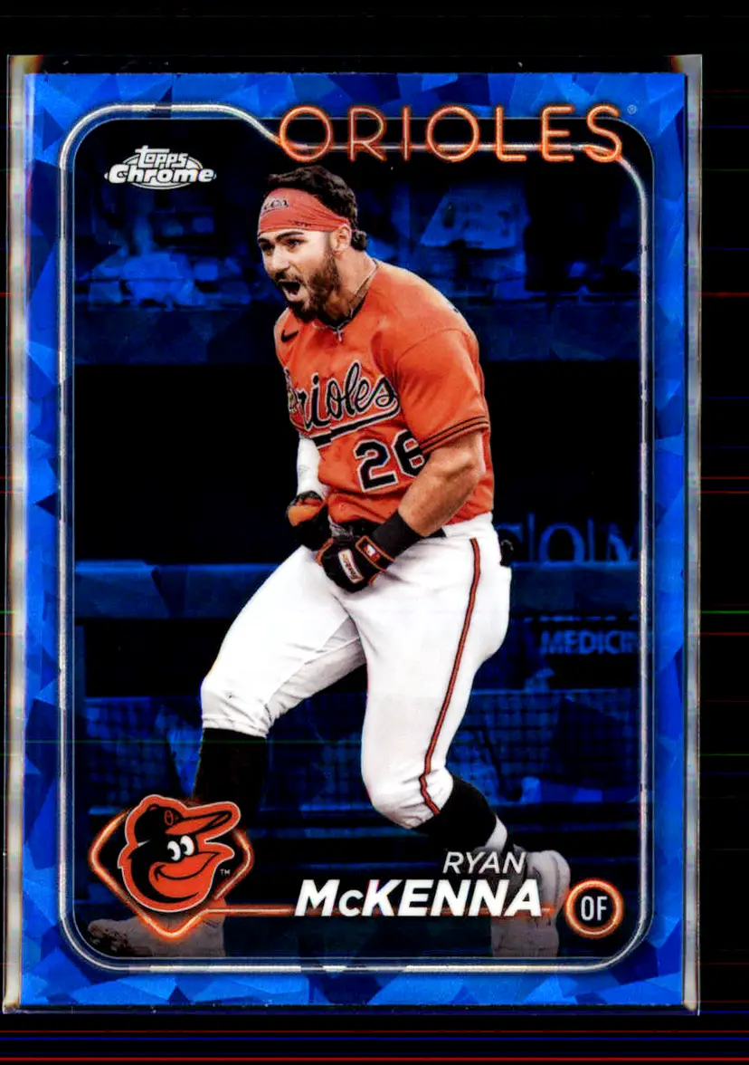 Ryan Mckenna 2024 Topps Chrome Sapphire Sapphire #478 - (2) - Baltimore Orioles
