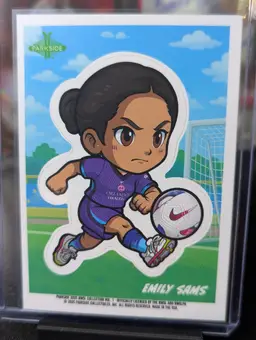 2025 Parkside NWSL Vol 1 Sticker Emily Sams Orlando Pride