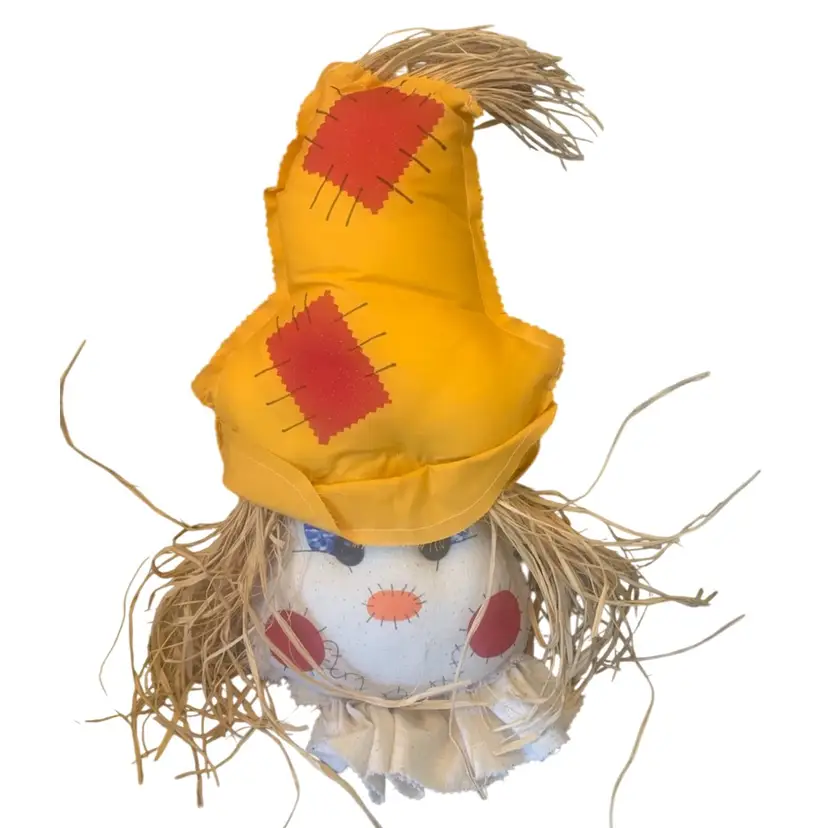 Scarecrow Pillow Or Wall Hanging 7 X 2 X 16 Inches