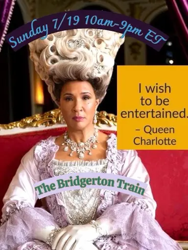 Bridgerton  Train W/Aeress Designs Karen
