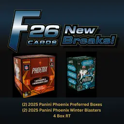 F26-021 2025 Panini Phoenix Football 4 Box Mixer