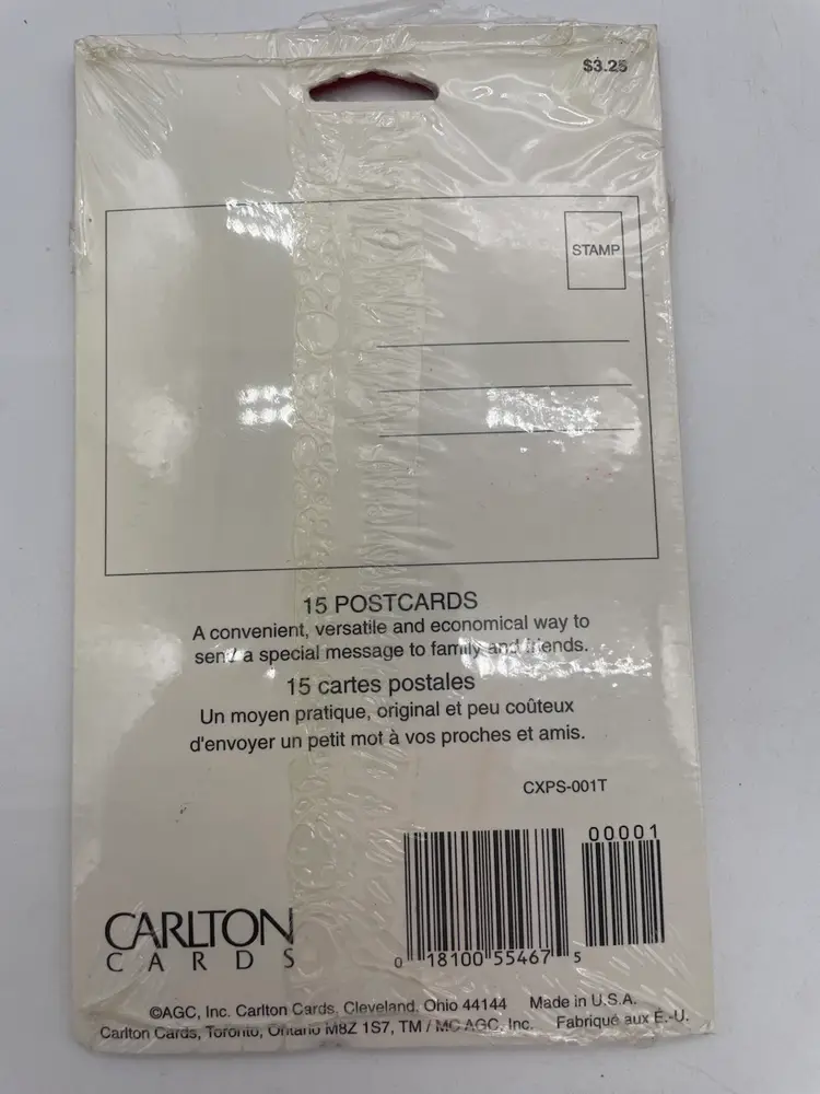 Set Of 12 Vintage Carlton Cards Christmas Postcards