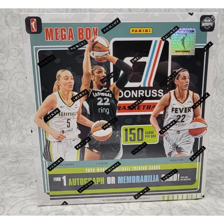 2025 WNBA Donruss 5 Box Mega RT #2 (Stacked)