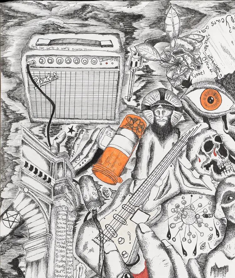 slow death 18x 24 print