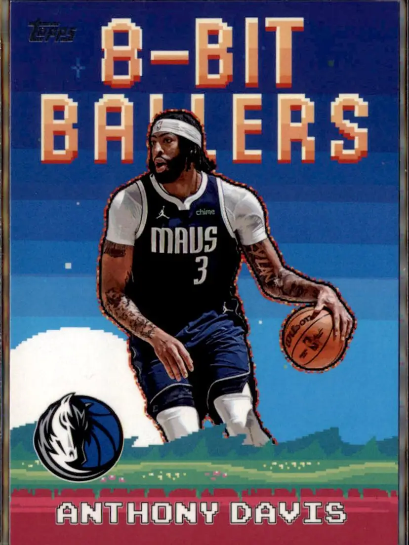 2025-26 Topps #8B-5 Anthony Davis 8-Bit Ballers - (135) - Dallas Mavericks