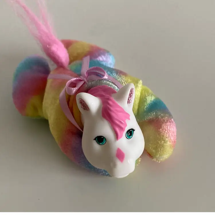 Vintage Puppy Surprise and Friends  Puppy, Kittens and a Horse