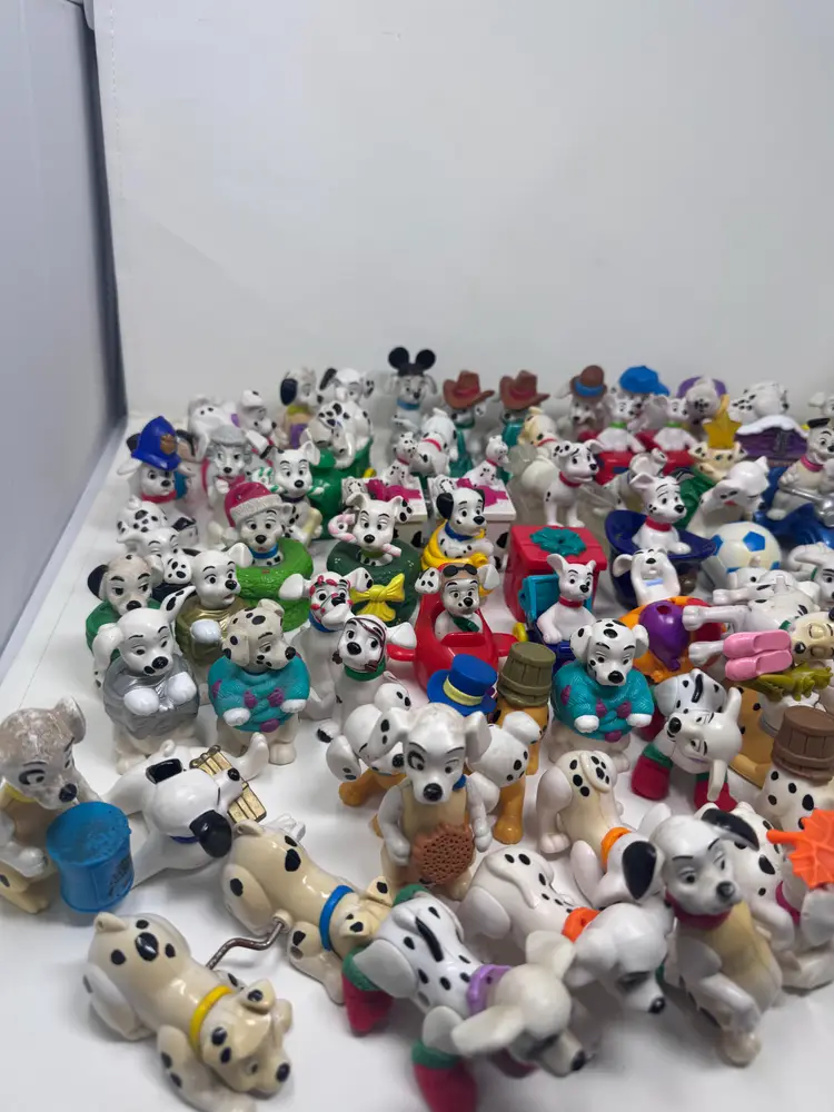 Vintage 1990's Mcdonalds 101 Dalmations Happy Meal Toys Huge Lot Disney 102 pc