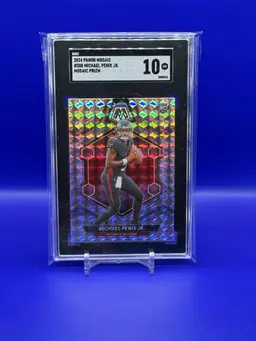 Michael Penix Jr Mosaic Prizm Sgc 10