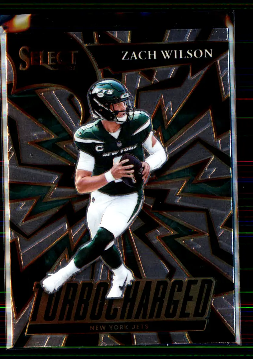 Zach Wilson 2021 Panini Select Turbocharged #TUR-2 - New York Jets - (147-42)