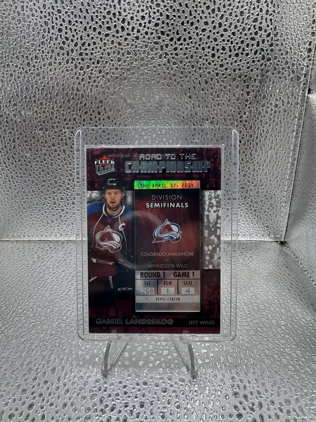 2014-15 Ultra Road to the Championship #RTCCAGL1 Gabriel Landeskog/Round 1 (4/17/14)