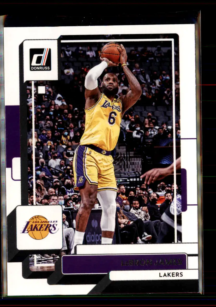 Lebron James 2022-23 Donruss #128 - (2) - Los Angeles Lakers