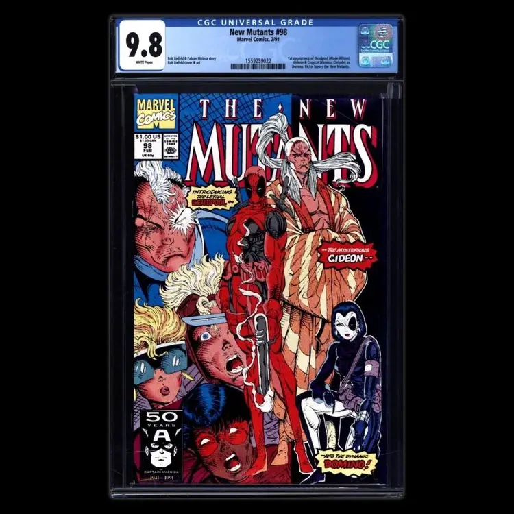 New Mutants #98 (1991) - CGC-Graded 9.8