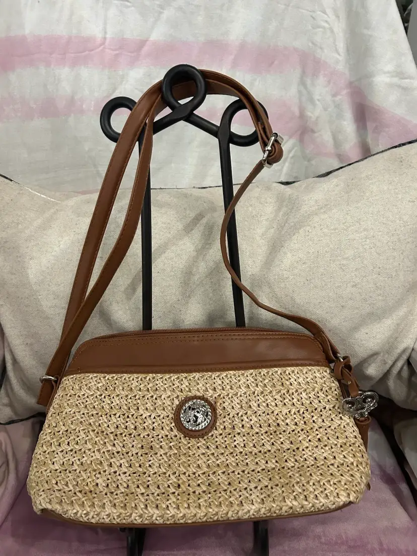 Bueno Woven Crossbody Purse