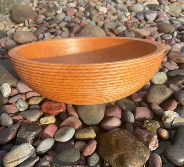 Red Alder Beaded Bowl