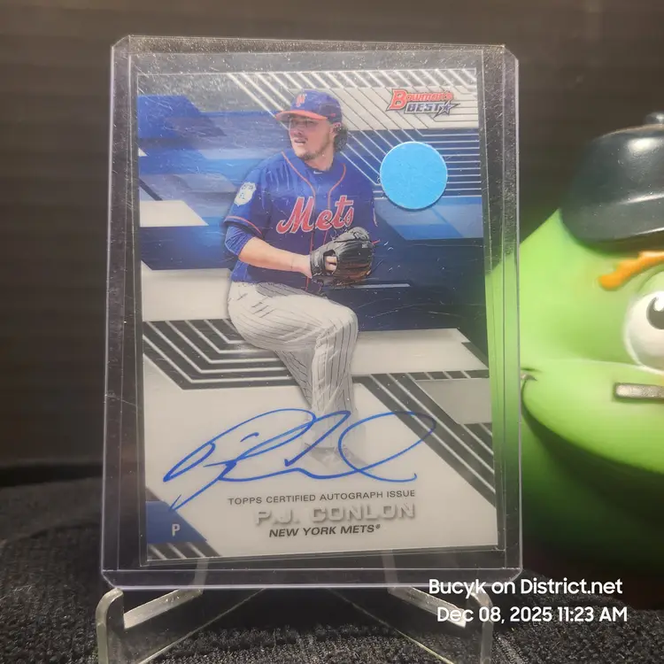 2017 Bowman's Best Auto - PJ Conlon New York Mets