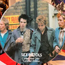 Sex Pistols Interview Disc Limited Edition Picture Disc