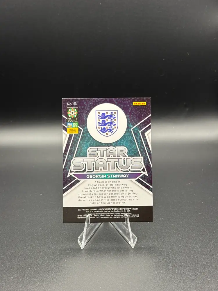 Georgia Stanway English National Team 2023 Panini Donruss Women’s World Cup /49